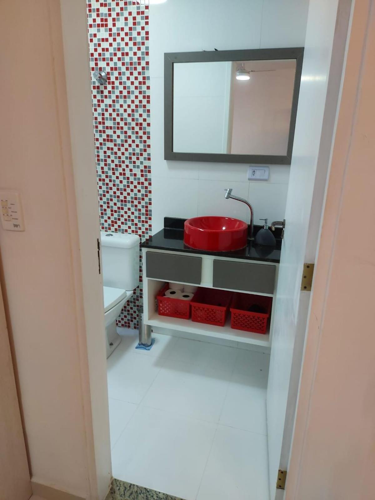 Apartamento Estudio Em Caraguatatuba Com Garagem Bagian luar foto