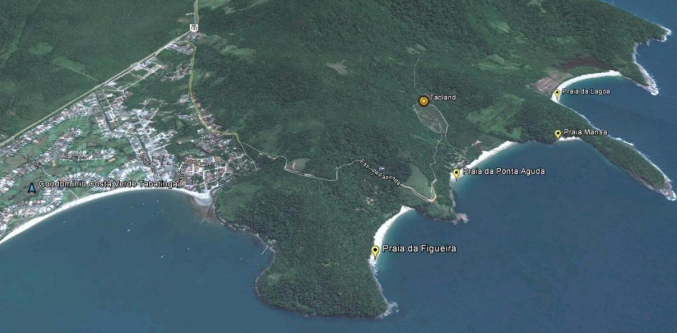 Apartamento Estudio Em Caraguatatuba Com Garagem Bagian luar foto